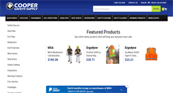 Desktop Screenshot of coopersafety.com